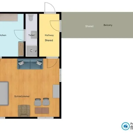 Schloss Huerbel Storchennest-appartement - Luxury The Stork Nest شقة